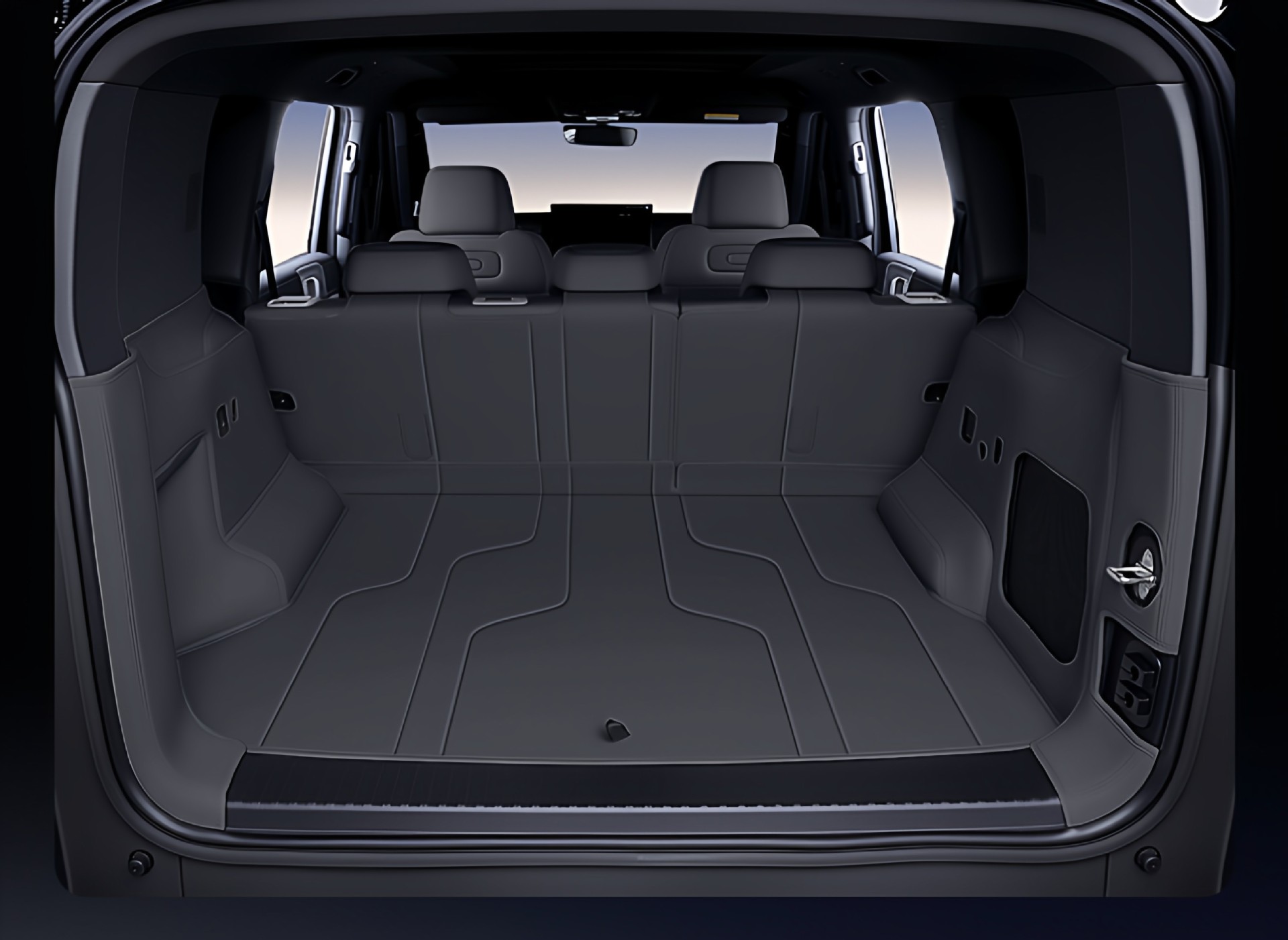 Suitable for Tank 400 Trunk Mat, Full Surround Trunk Mat, 26 Models Hi4-Z/Hi4-T Fuel Version Modification Parts