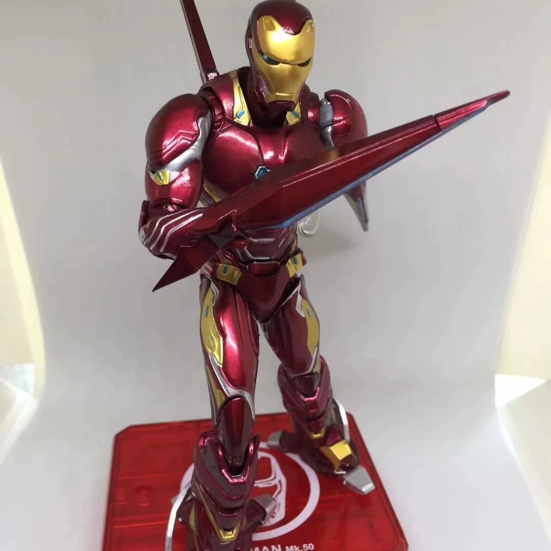 The Avengers, weapon, movable minifigure, Iron Man