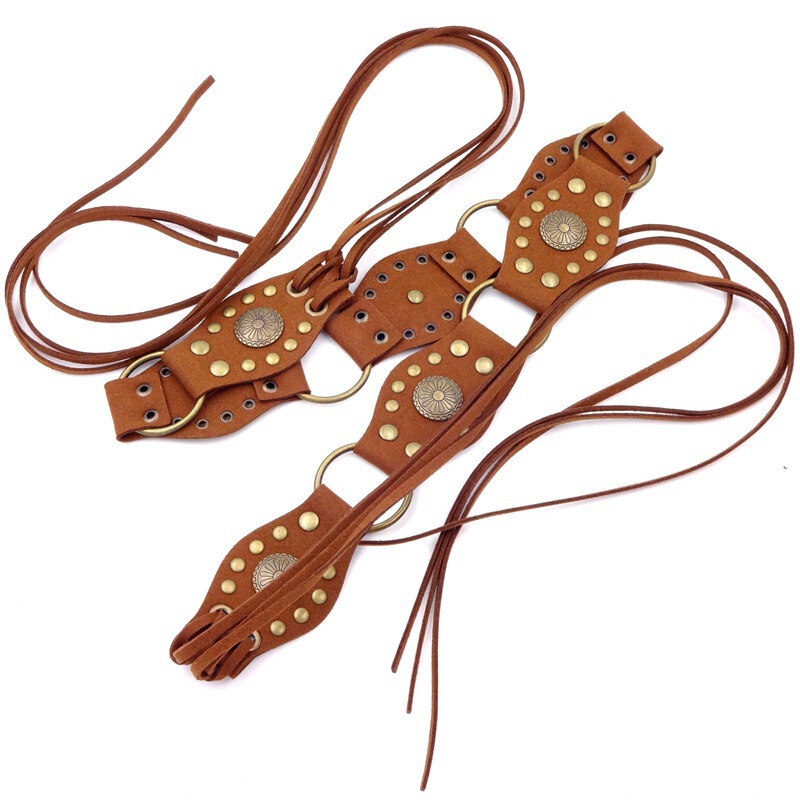 Bohemian Belt Y2K Women's Belt Design Holiday Style Summer Dress Ethnic Style Waist Rope Accessories Bohemian Belt Y2K Women's Belt Design Holiday Style Summer Dress Ethnic Style Waist Rope Accessories