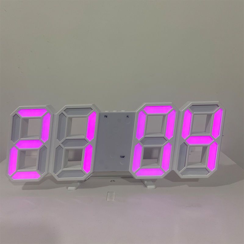 파우더 램프 알람 시계