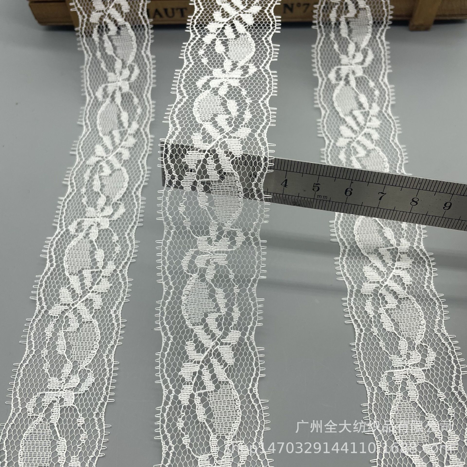 无弹蕾丝洛丽塔3.5cm双边经典小眼睫毛蕾丝花边 窗帘 童装辅料