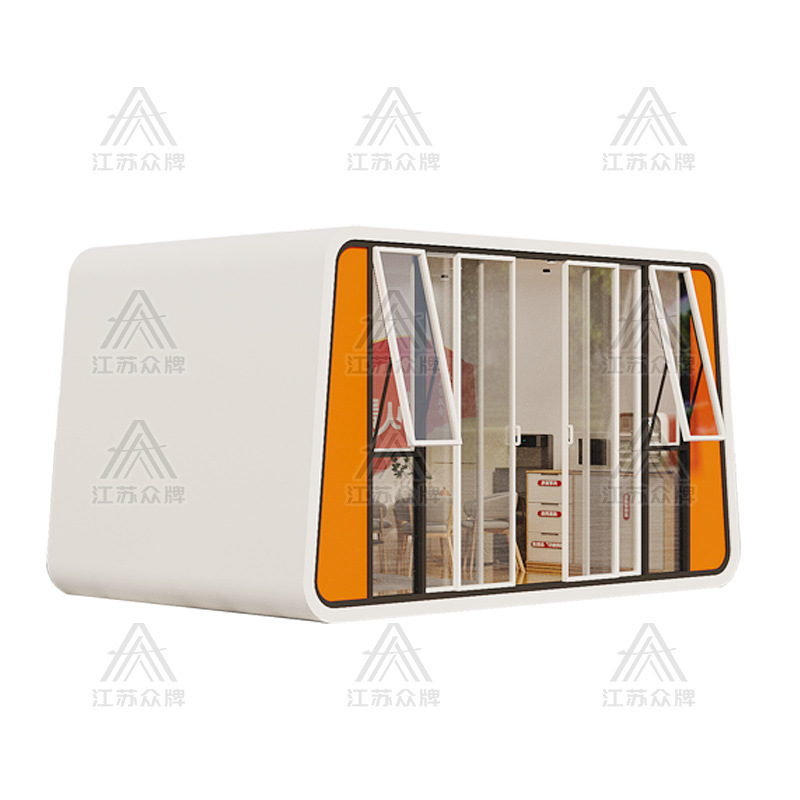 Apple Warehouse Casa móvil Cápsula espacial Oficina Residentes Casa de familia Salón Smart Station Star Sunshine Room