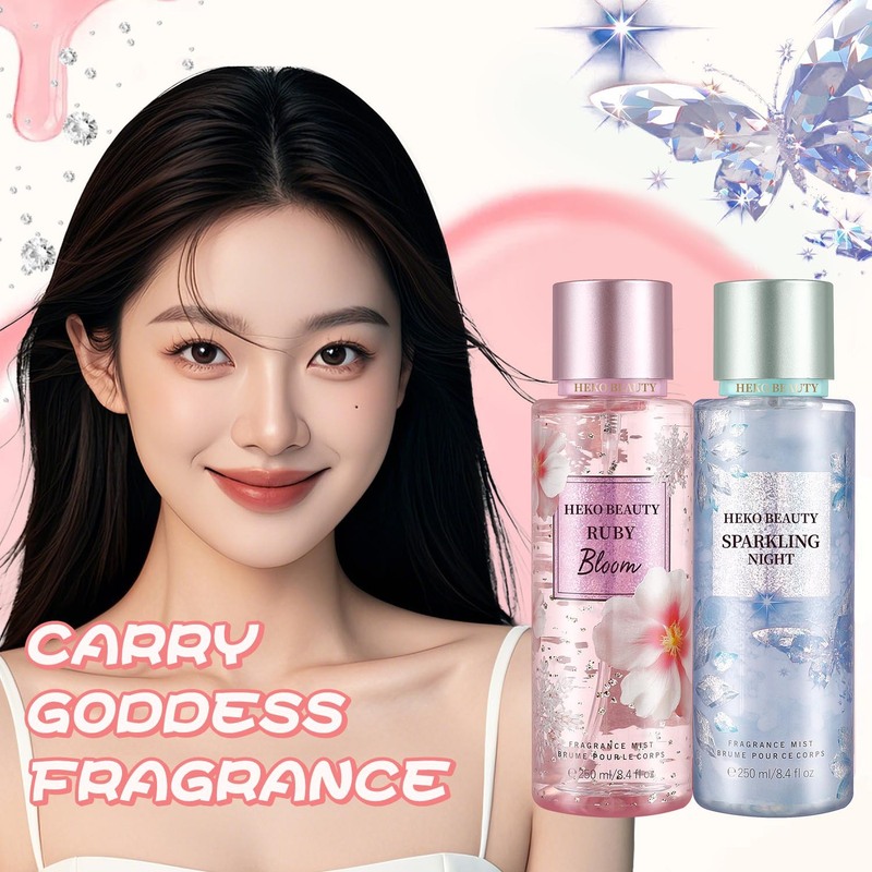 国境を越えたキャンディ香水東南アジア人気のHEKO BEAUTY香水スプレーフレッシュライトフレグランス大ボトル250ml|undefined