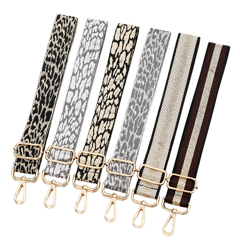 Polyester Leopard Bag Strap display picture 1