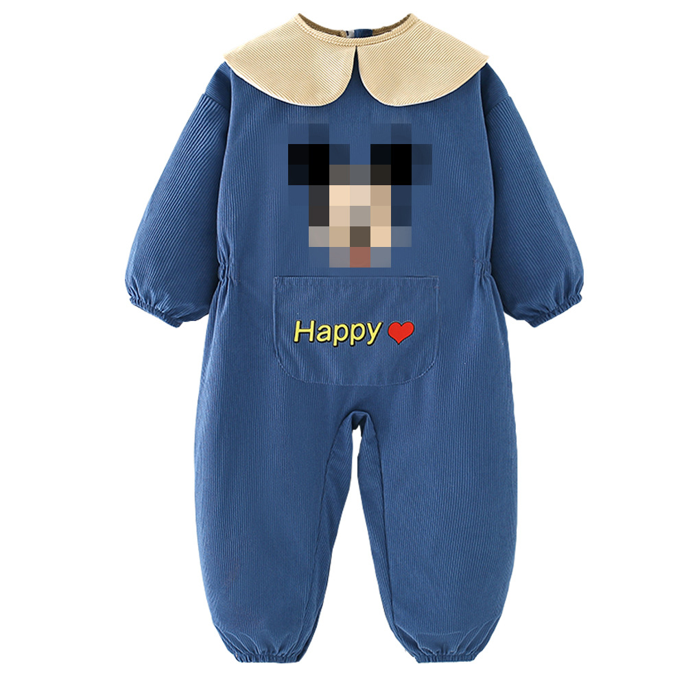 Blue mickey mouse [openable romper]