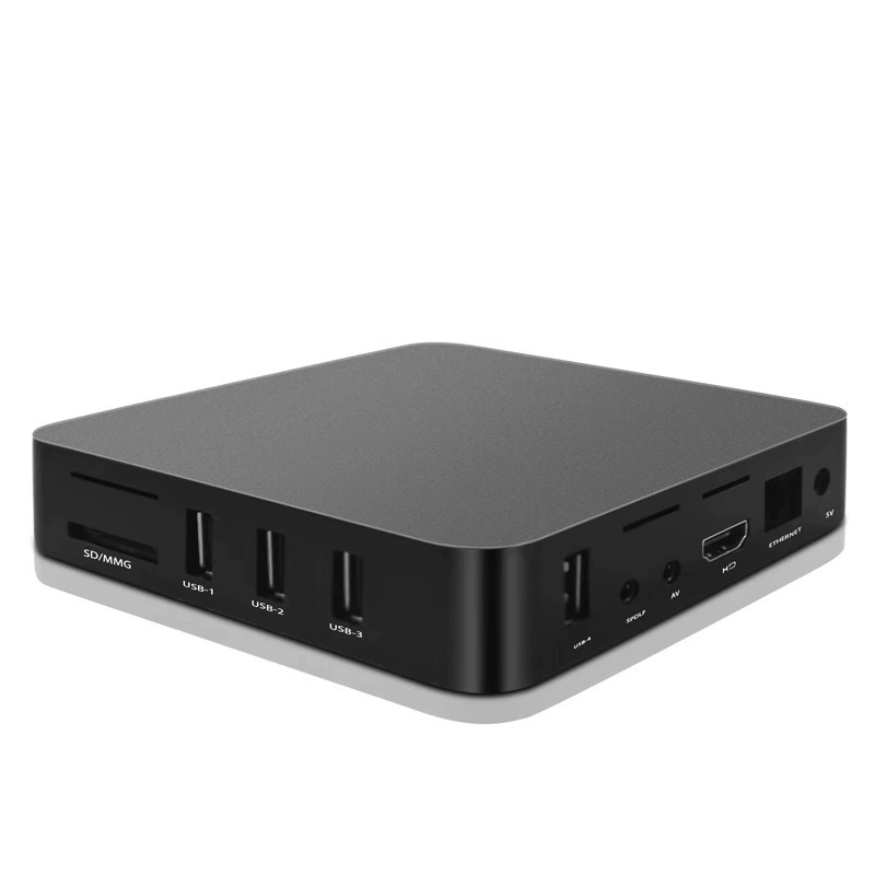 Кросс-бордерная фабричная настройка RK3518 приставка Android 14 wifi6 2GB/16GB 4K сеть HD-бокс