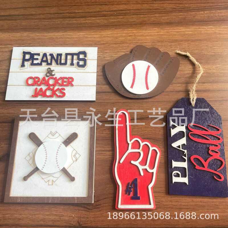 卸売木製工芸品クリスマスハロウィーン木製置物小さな幽霊木製装飾品木製看板|undefined