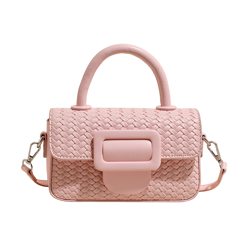 Bolso de mano de alta sensación para mujeres 2026 nueva moda primavera tejida bolso de hombro exquisito bolso de mochila super caliente