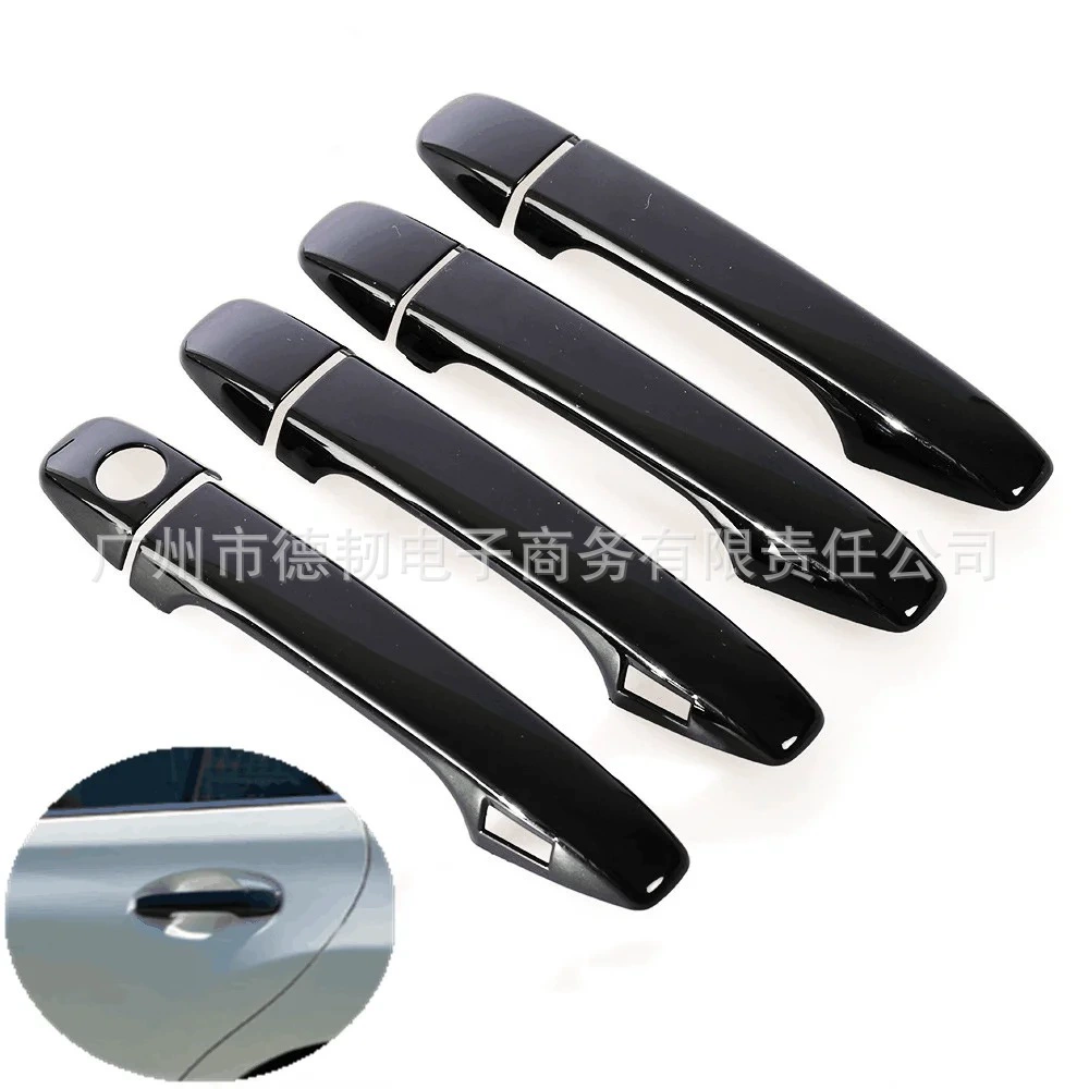 Подходит для 10-15 моделей Prius Prius XW30 Zvw30 35 ручных крышек блестящие черные дверные ручки