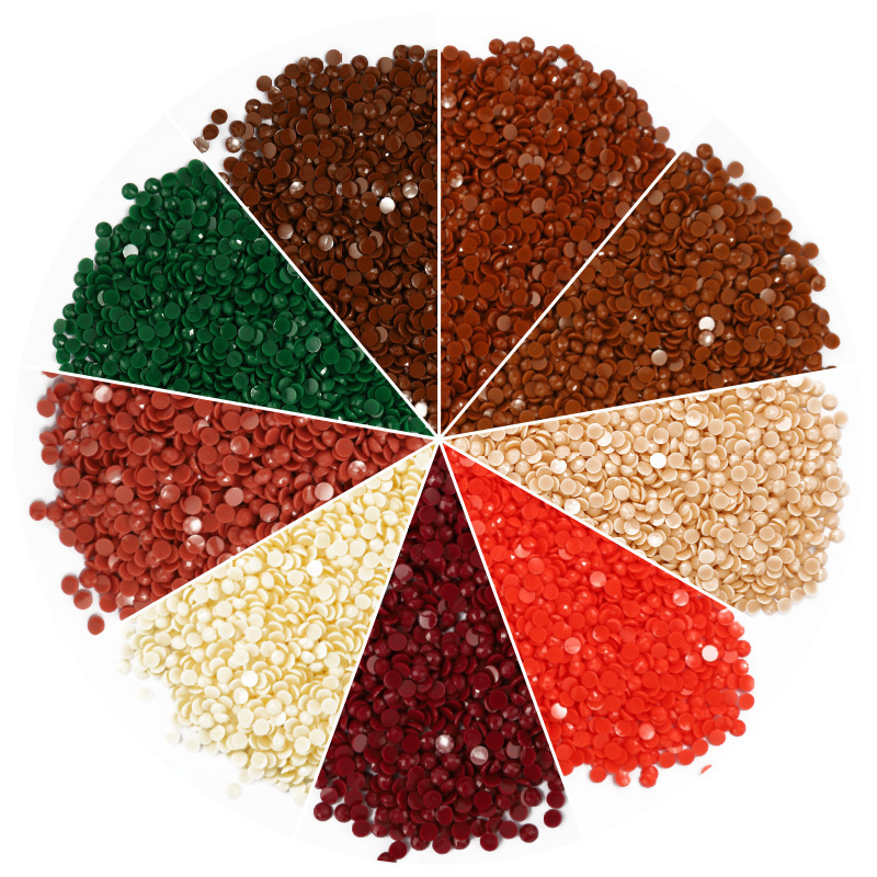 Stick-on Crystals Cross Garden Landscape Diamond Painting