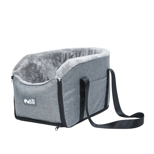 Cross-border pet car cat and dog bed Car center console cat bed Car seat pad pet travel handbag