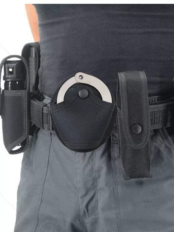 Tactics universal quick pull travel handcuffs, camouflage set