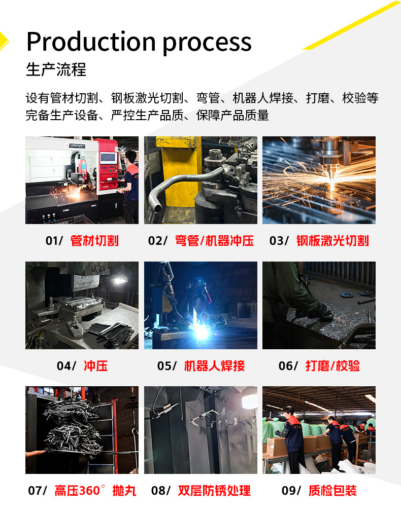 Suitable for Shengshi 150X Motorcycle Crash Bars, Anti-Fall Front and Rear Exhaust Pipe Bumpers, Rear Tail Rack, Windshield Modification