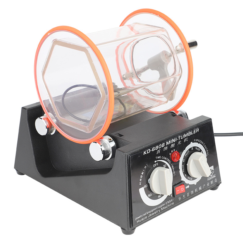 6-Piece KT6808 Chain Dentate Strips - Nylon Replacement Parts For Rotary Tumbler/Polishing Machines