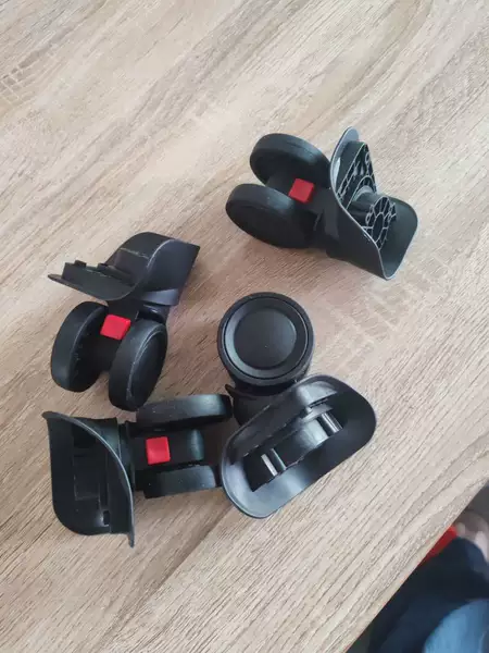 Trolley Suitcase Wheels, Universal Wheels, Detachable Suitcase Silent Wheels, Left and Right Luggage Accessories