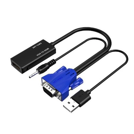 Max Top VGA к HDMI HD конвертер 1080P с аудио USB питанием MT-H02 ТВ проекция