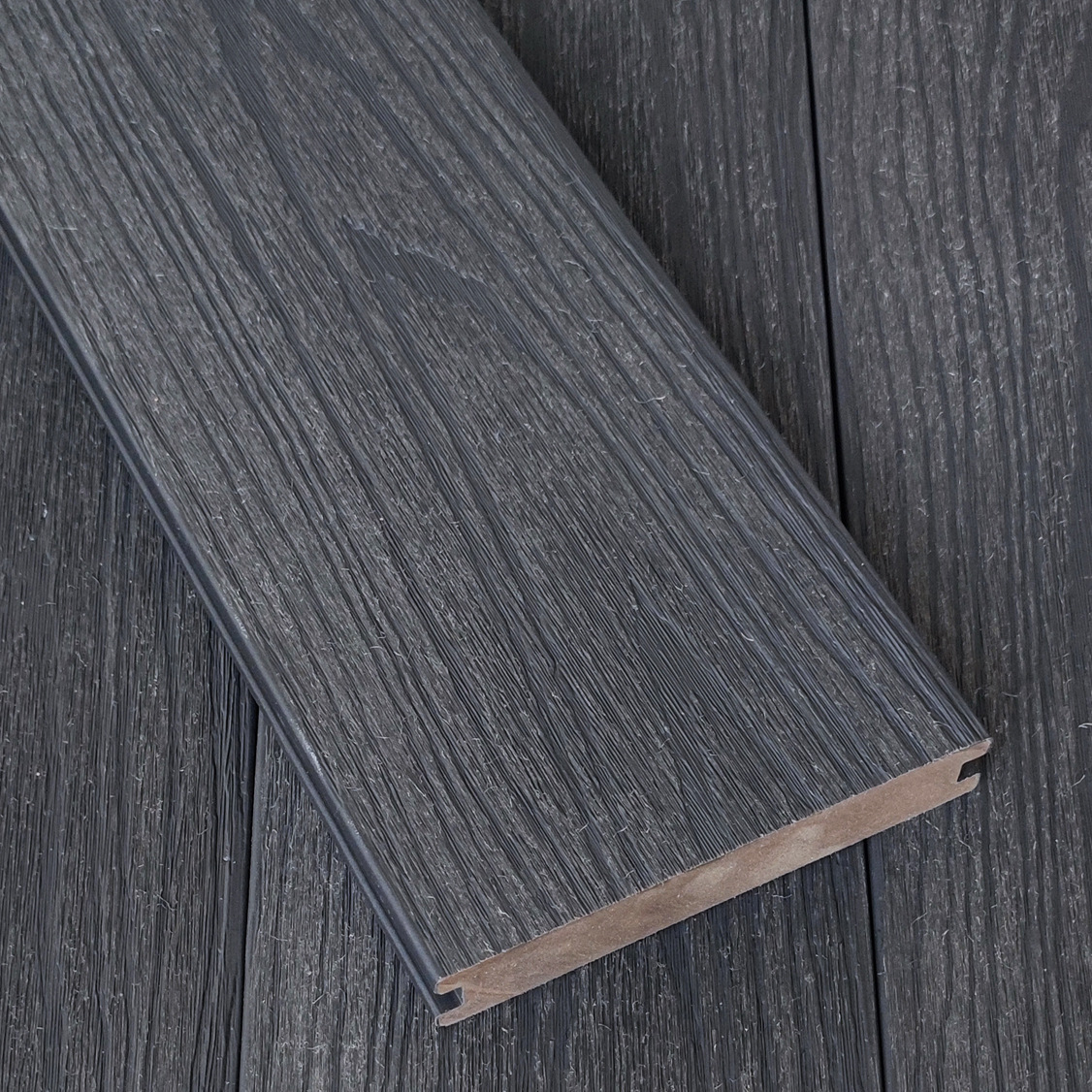 Wpc piso de plástico de madera hueca panel de pared exterior villa al aire libre tablero de madera de plástico ingeniería piso de madera de plástico al aire libre