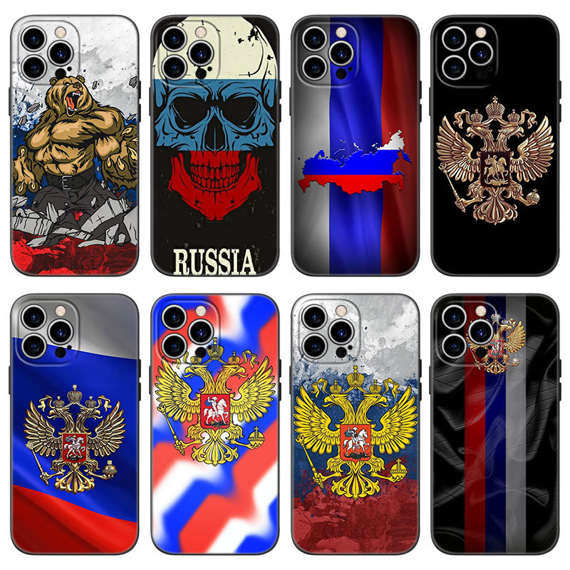 Suitable for Russian badge iphone16 15 mobile phone case Suitable for Apple mobile phone case 12 13 Mini 11 Suitable for Russian badge iphone16 15 mobile phone case Suitable for Apple mobile phone case 12 13 Mini 11