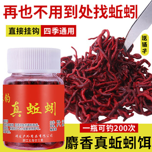 Musk real earthworm bait fishing bait kill black pit wild fishing carp grass fish food comprehensive fishing medicine