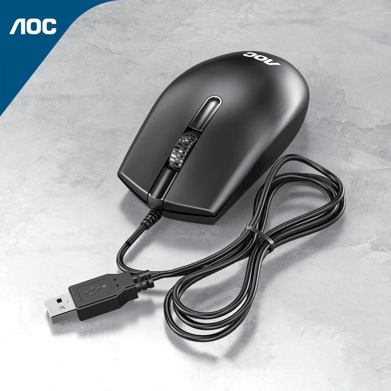 Тихая мышь AOC, игровая ноутбука для учащихся начальной школы, бизнес-версия