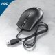 Aoc Mouse Wired Silent USB Home Office Desktop Laptop Business Student E-Sports Game Cfcs