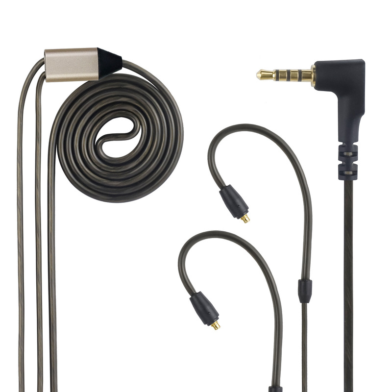 Applicable to senheiser ie200 IE300 IE600 IE900 akg N5005 headset upgrade cable with microphone Applicable to senheiser ie200 IE300 IE600 IE900 akg N5005 headset upgrade cable with microphone
