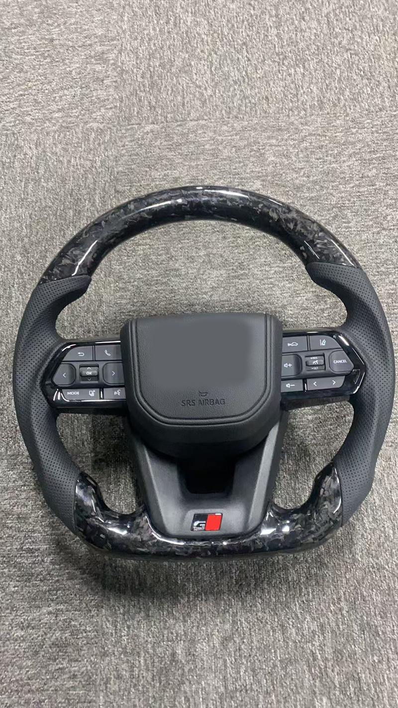 Cooluze Lc300 Lc200 Lc150 Fortuner Hilux Revo Forged Carbon Fiber Steering Wheel