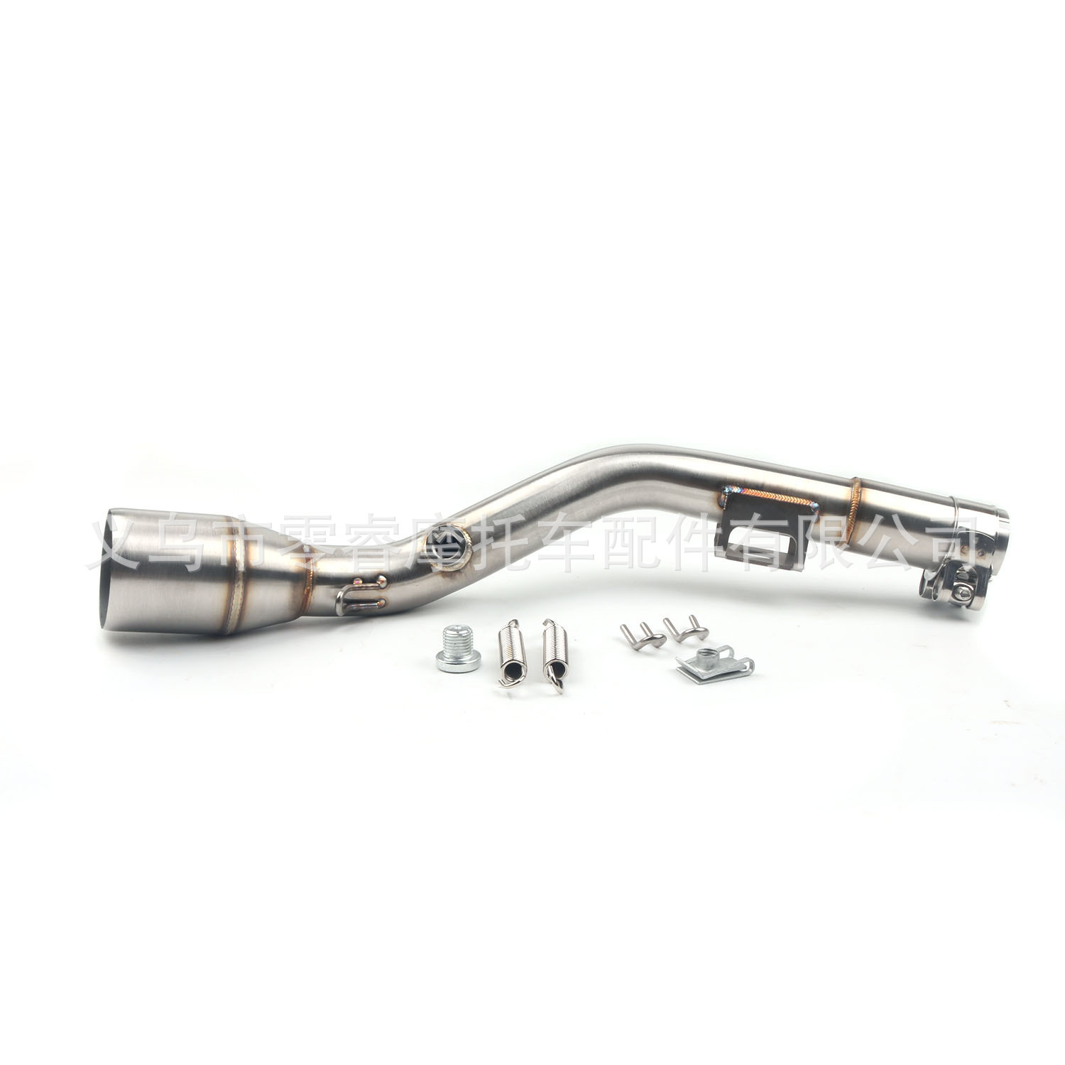 Motorcycle Modified Exhaust Pipe Middle Section Suitable for Klx230 Klx230L Klx230R Stainless Steel Exhaust