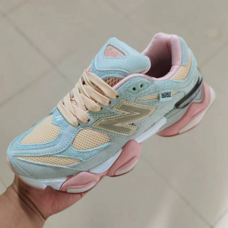 New Balance NB9060 zapatos de corrida retrógrados para hombres y mujeres con alta transpiración a prueba de agua.