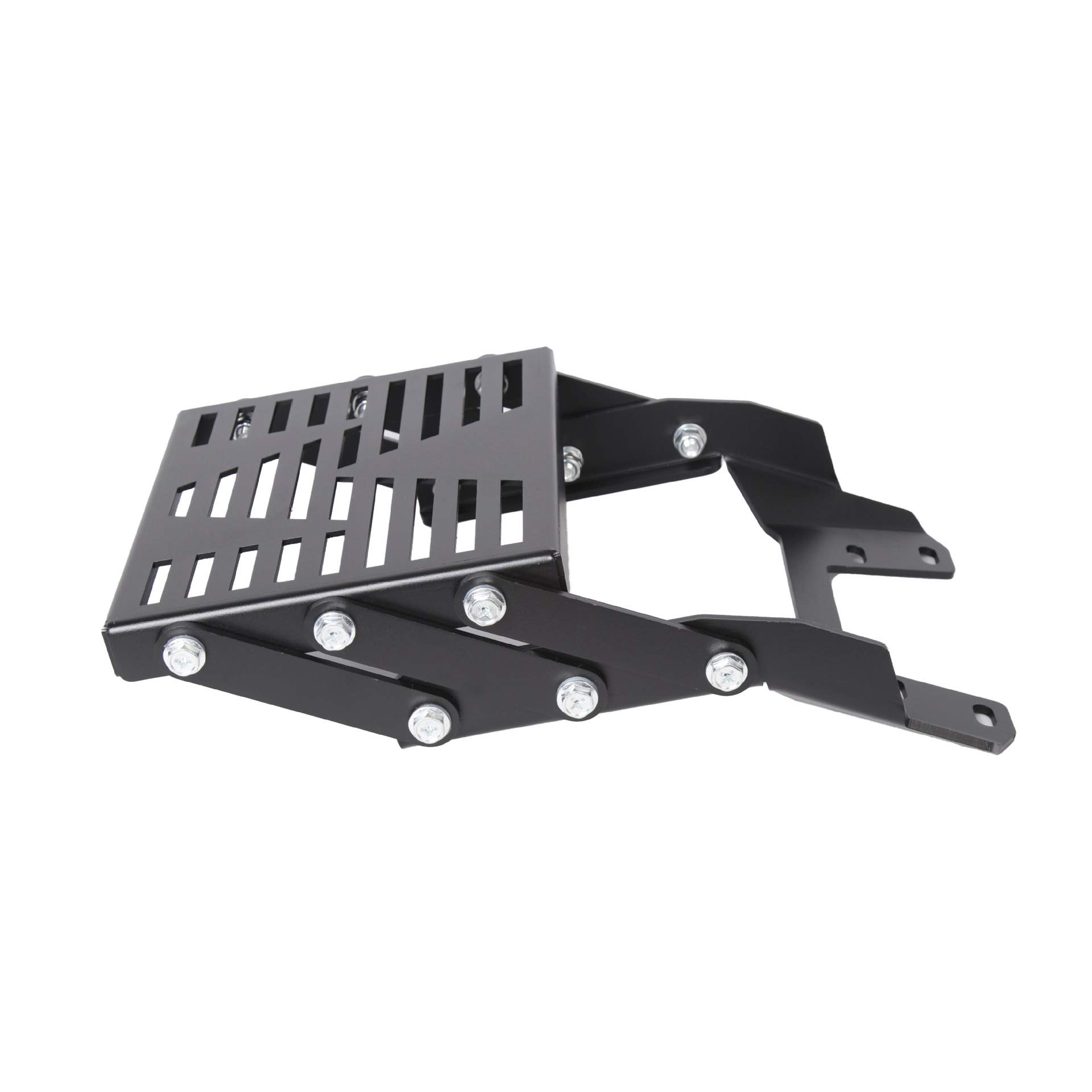 Para la motocicleta Y16 M-type deslizante portador de cola portador telescópico portador de cola de acero al carbono negro