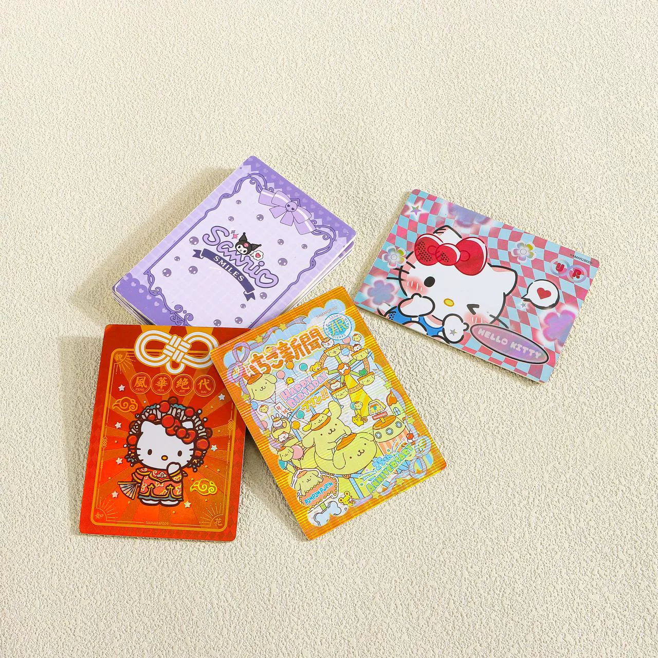 Naruto, postcard, cartoon card game, cards, custom-made