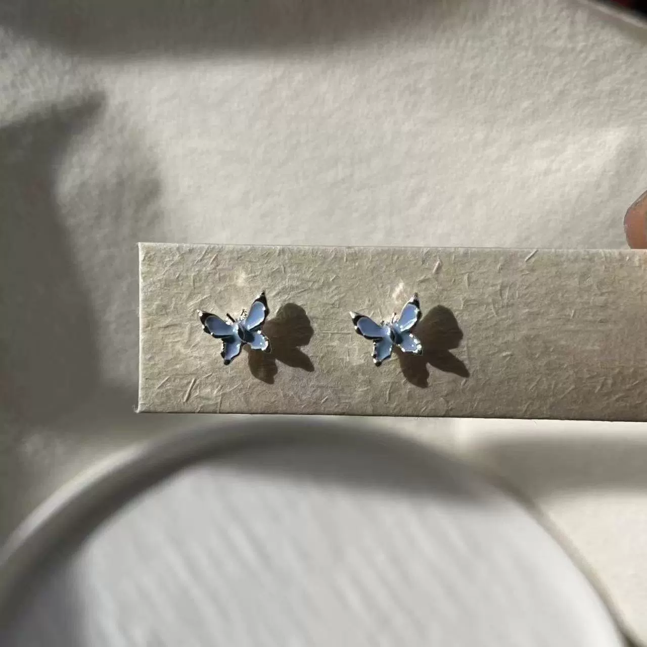 earrings korean style metal set — simple elegant designs, lightweight 0.006 kg
