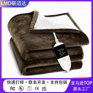 电热毯发热盖毯暖身加热毛毯法兰绒电褥子调温型单人双人家用速热