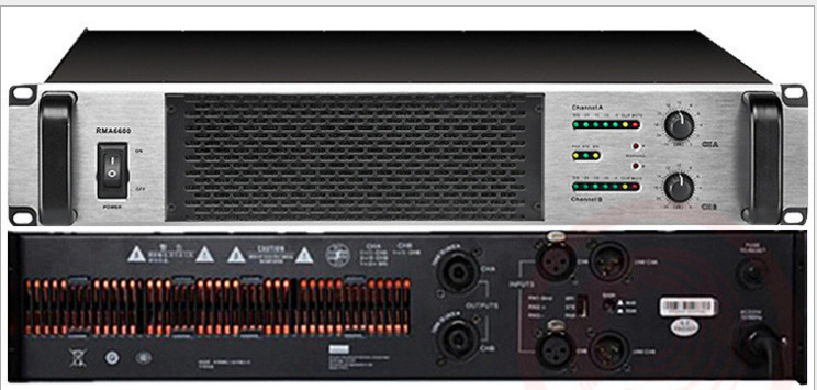 Amplificador de potencia al por mayor de fábrica serie RMA amplificador de potencia de cine en casa etapa de audio en Casa Conferencia amplificador de potencia post-nivel