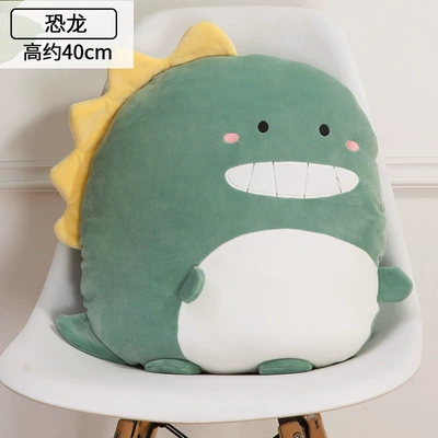 cushion nap lying pillow, Oyuncaq yastıqlar - peach-lexi-dinosaur-see-specifications-and-color-chart