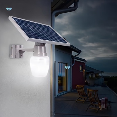 Smart Solar led Street Light Auto On with Dark Sensor跨境|ru