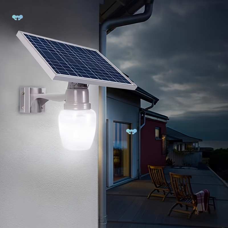Smart Solar led Street Light Auto On with Dark Sensor跨境|ru