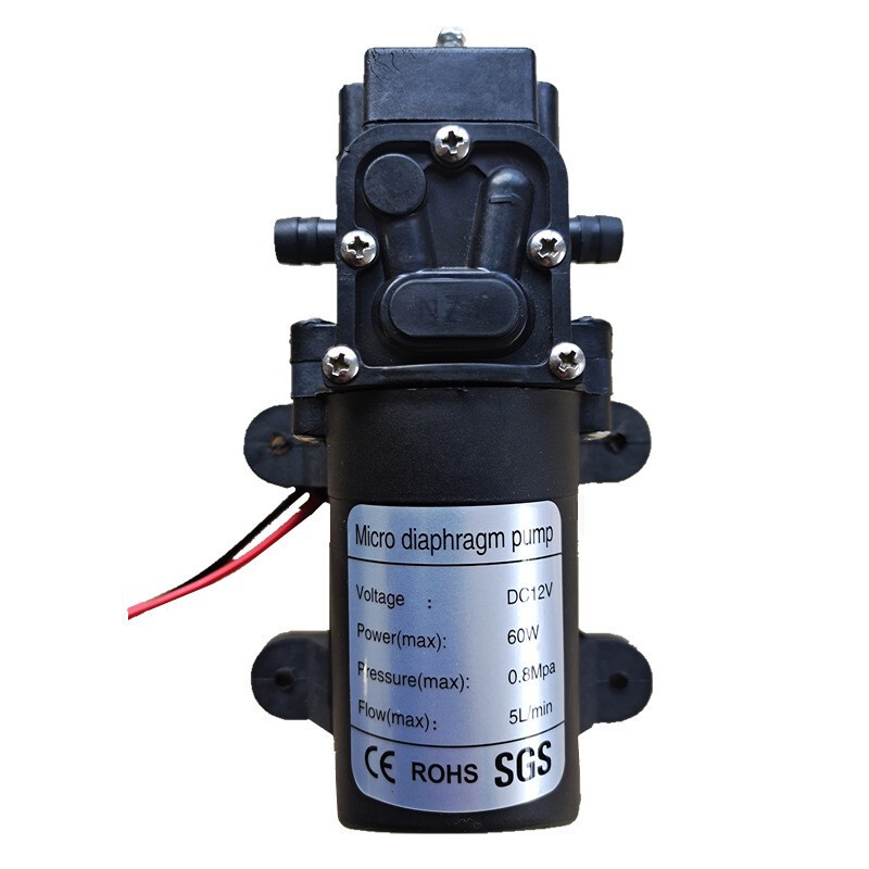 12V60W Dc Self-Priming Spray Water Pump Booster Reflux Diaphragm Pump Water Pump Asean and Africa Supply 12V60W Dc Self-Priming Spray Water Pump Booster Reflux Diaphragm Pump Water Pump Asean and Africa Supply