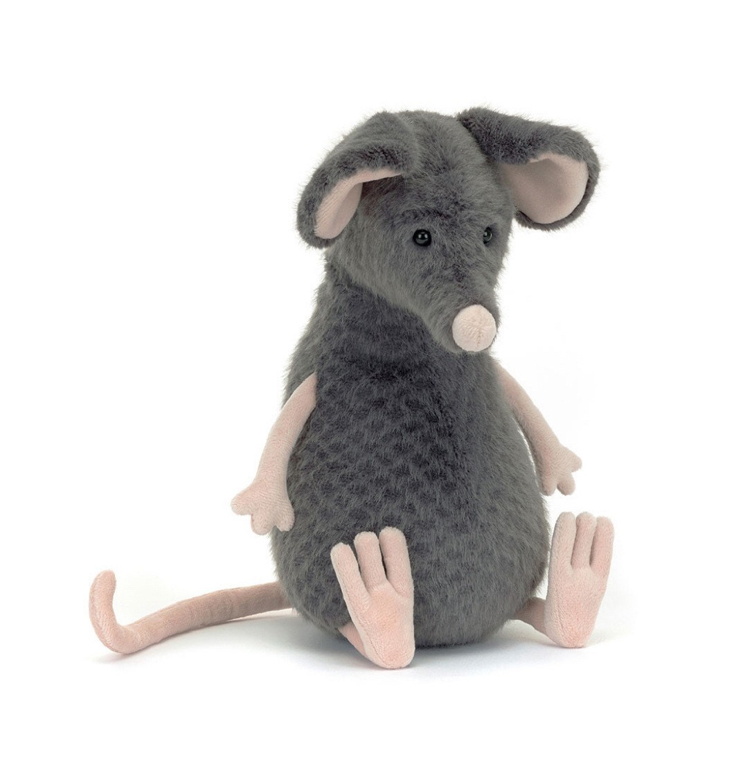 Rato Triste 25cm / Modelo completo com três padrões (siga a coleção para receber um saco de pó)