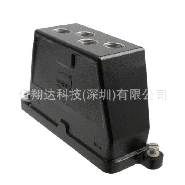 HARTING浩亭19400240473 24B 上壳 螺钉锁扣 不锈钢 顶出线 4xM20