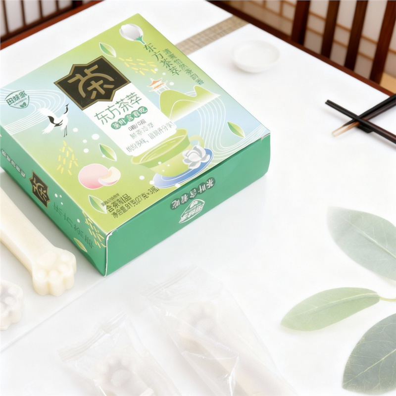口香糖夹心水果爆浆田妹家香芋茶糖解压独立包装网红口嚼糖零食口