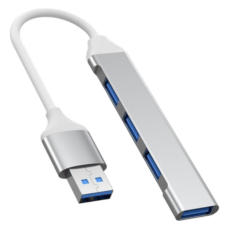 usb3.0分线器typec外接一拖四车载手机笔记本电脑跨境hub扩展坞|undefined