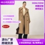 宽松爆款跨境复古双排扣