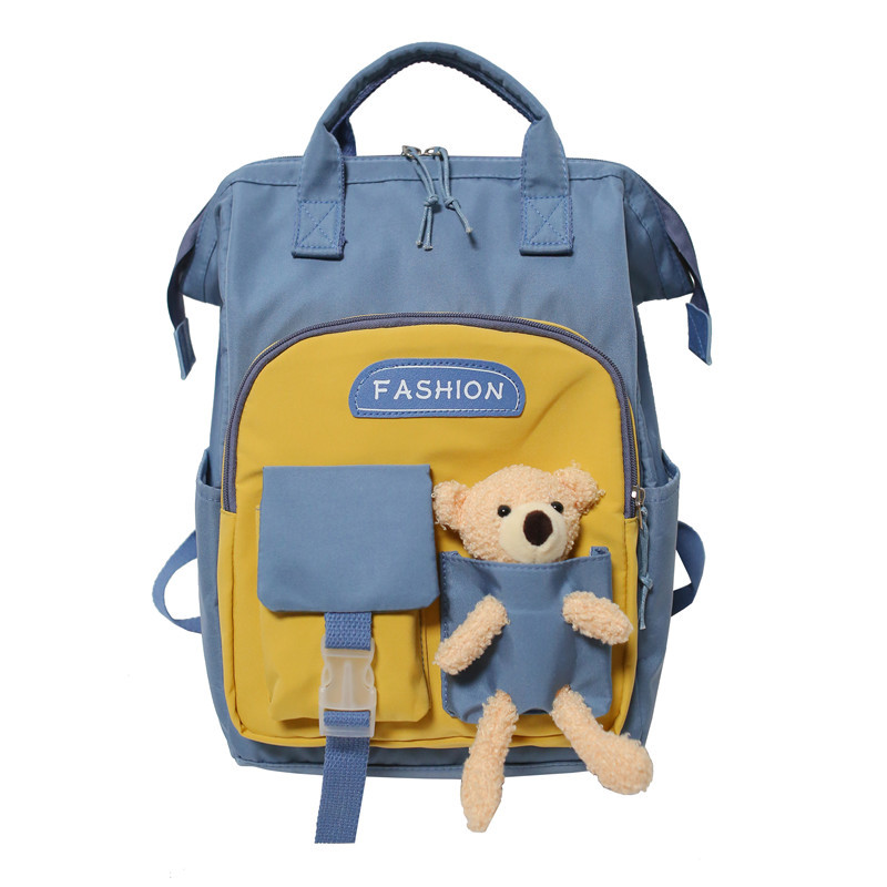 Mochila ultraligera de nailon para mujer, de gran capacidad, ideal para viajes y escuela, con estampados elegantes, duradera y resistente al agua._voghion.com