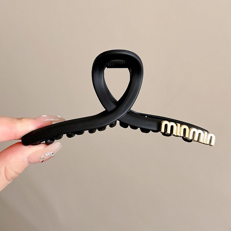 2025 nuevo clip de agarre de amor para mujer, gran volumen de cabello, horquilla, horquilla de tiburón de alta calidad, horquilla de tiburón, accesorios de principios de primavera