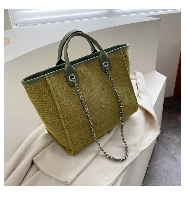 Simple Canvas Fashion Shoulder Bag display picture 6