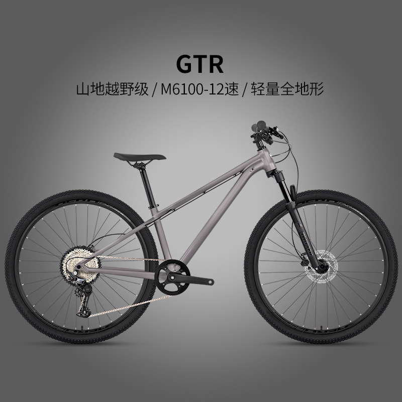 Gtr Dirt Bike Aluminum Alloy Mountain Bike M6100-12 Speed Hydraulic Disc Brake Thru-Axle Off-Road Bicycle