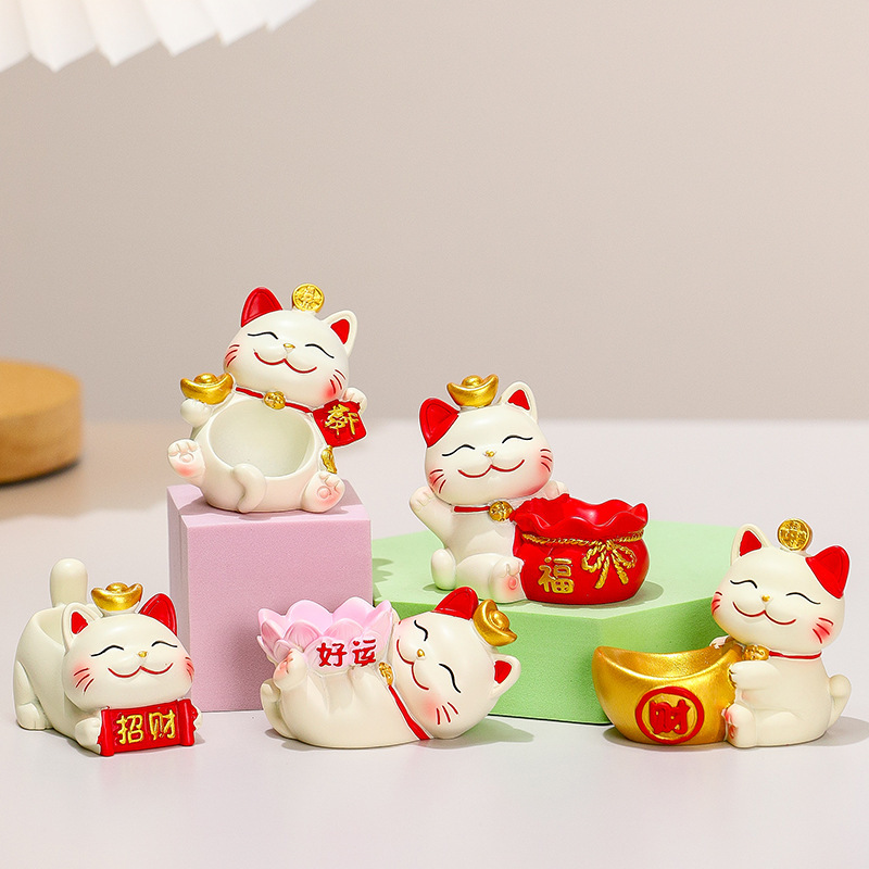 New Lucky Cat Natural Crystal Raw Stone Aromatherapy Diffuser Stone Ornaments Office Workstation Desktop New Year's Gift New Lucky Cat Natural Crystal Raw Stone Aromatherapy Diffuser Stone Ornaments Office Workstation Desktop New Year's Gift