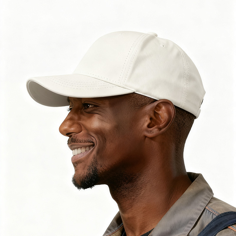 Sombreras de béisbol de algodón en stock de hebilla metálica con gorras de gran tamaño alrededor de la gorra de trabajo europea y americana se pueden personalizar para imprimir bordados