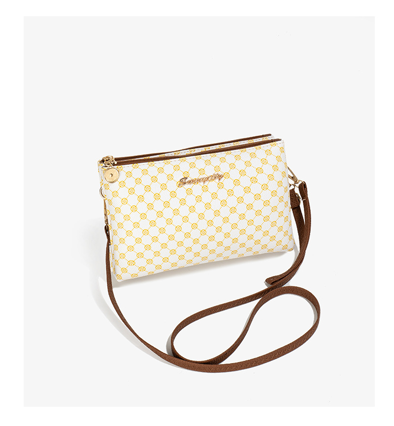 Vintage Style, Classic Style Style Dot Polka Dots Printed Presbyopic Women's Bag Wallet Double Cell Fashion Simple Change Packet Light Luxury Messenger Bag
